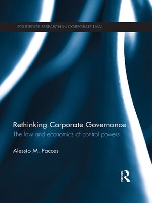 cover image of Rethinking Corporate Governance